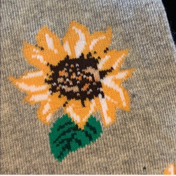 BOGO! Sunflower Socks Super Soft Boho Hippy Retro - Picture 4 of 8